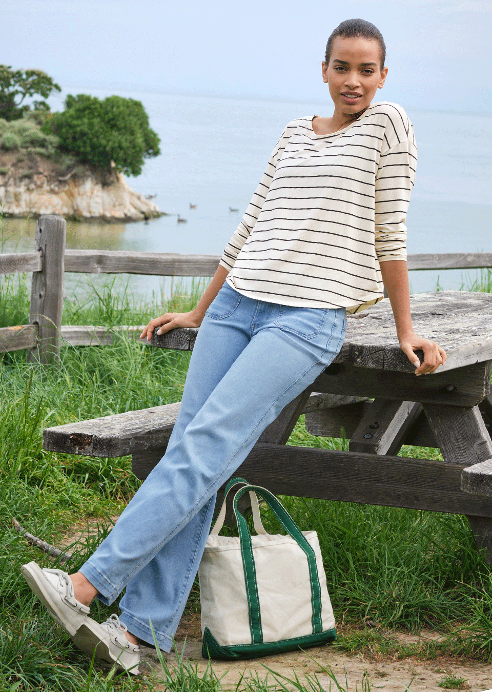 Go-Anywhere Patch Pocket Jeans