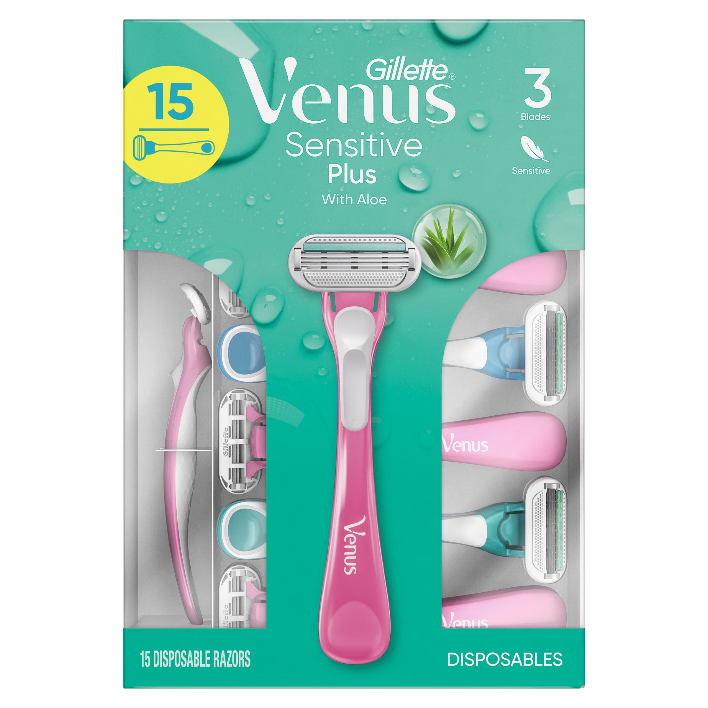 Gillette Venus Sensitive Plus Disposable Razor