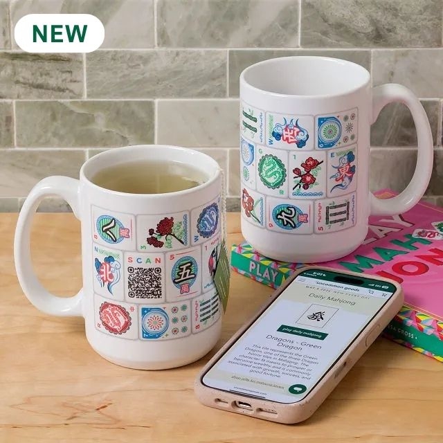 Mahjong QR Mug