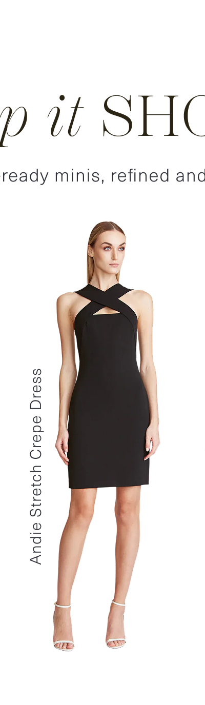 Shop the Andie Stretch Crepe Dress