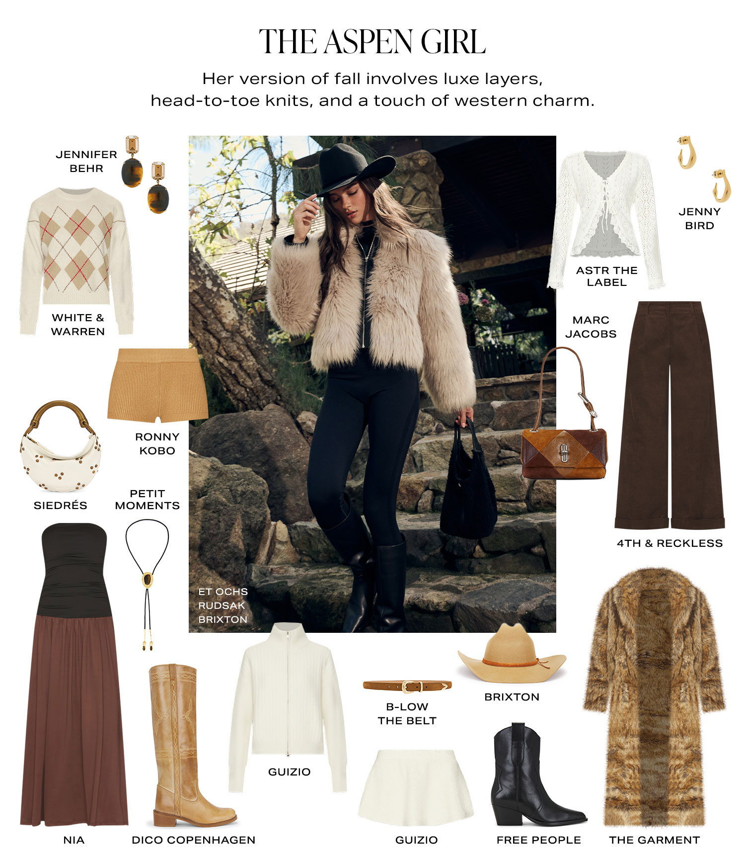 The Aspen Girl. Product Assortment.