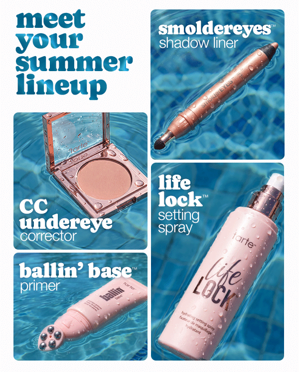 meet your summer lineup