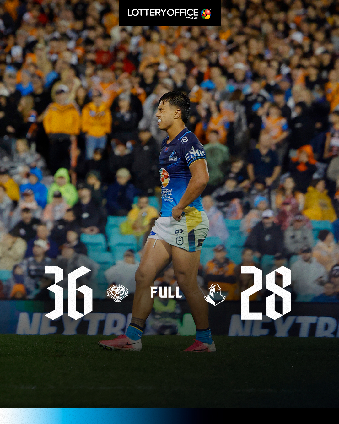 Full time score