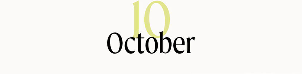10 October