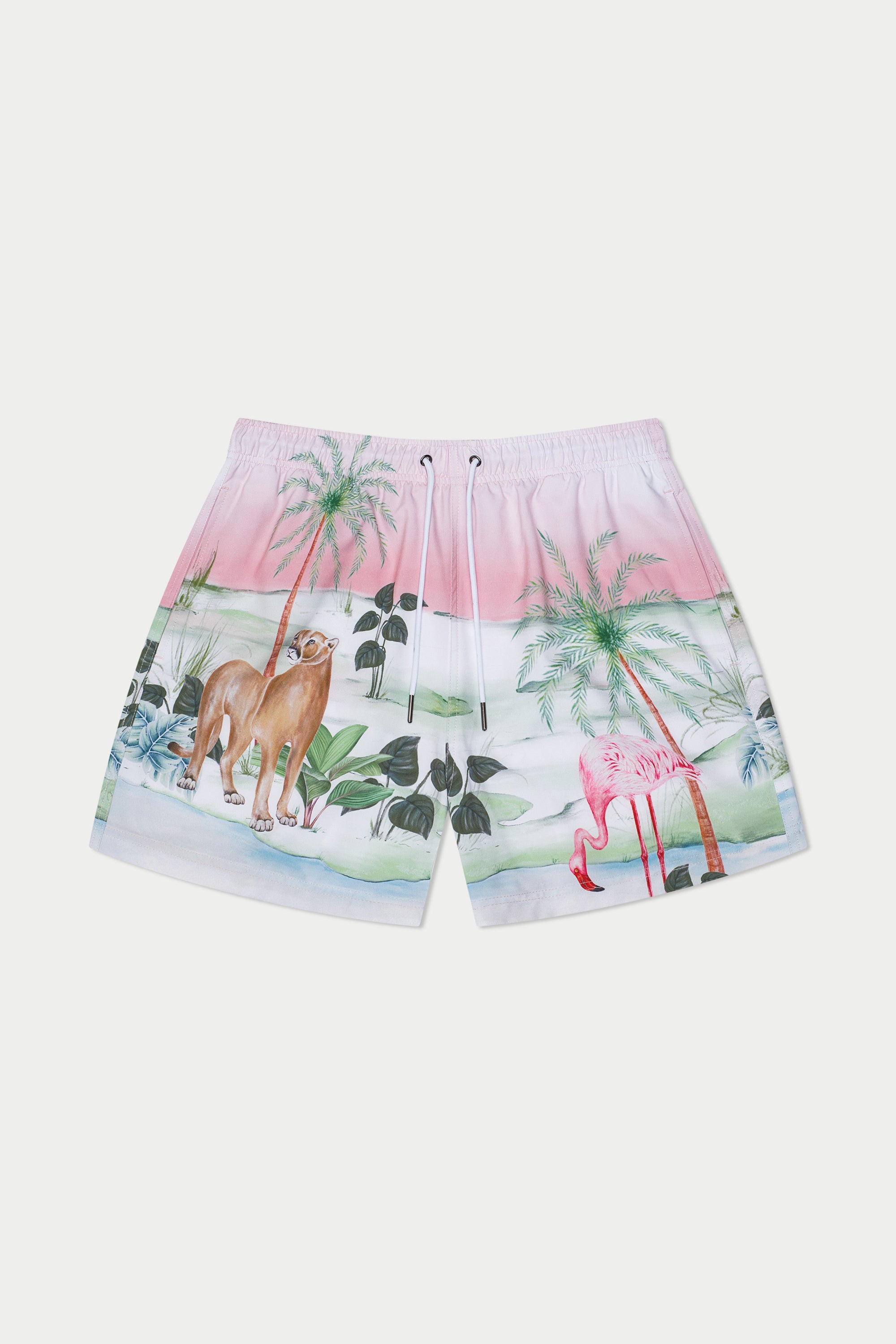 Image of Palm Beach Wallpaper Swim Short