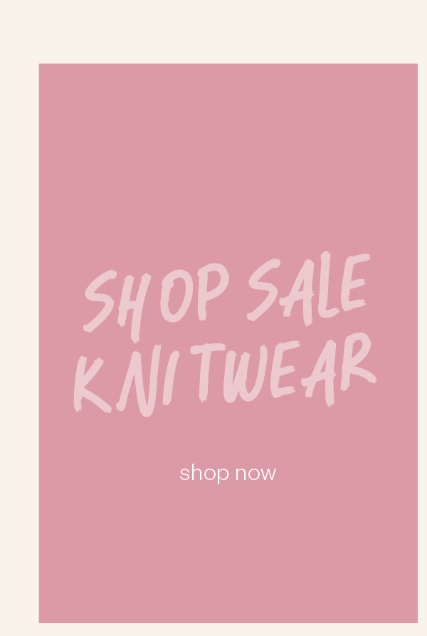 Sale Knitwear