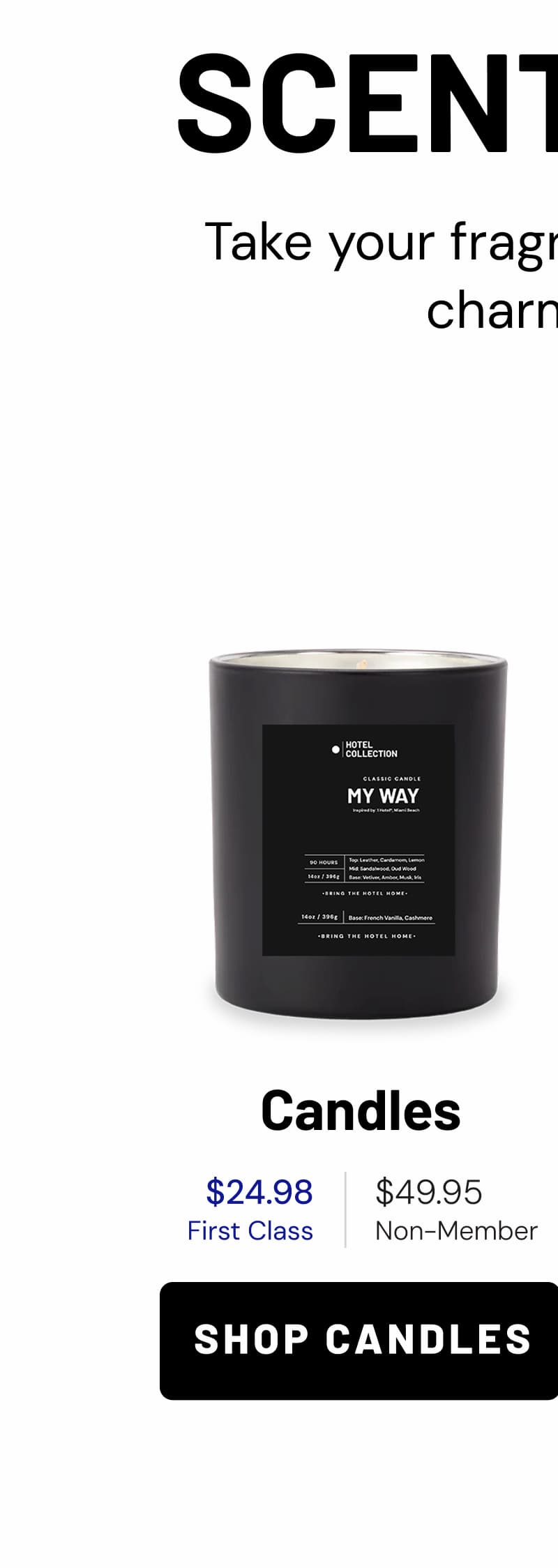 CANDLES | SHOP NOW