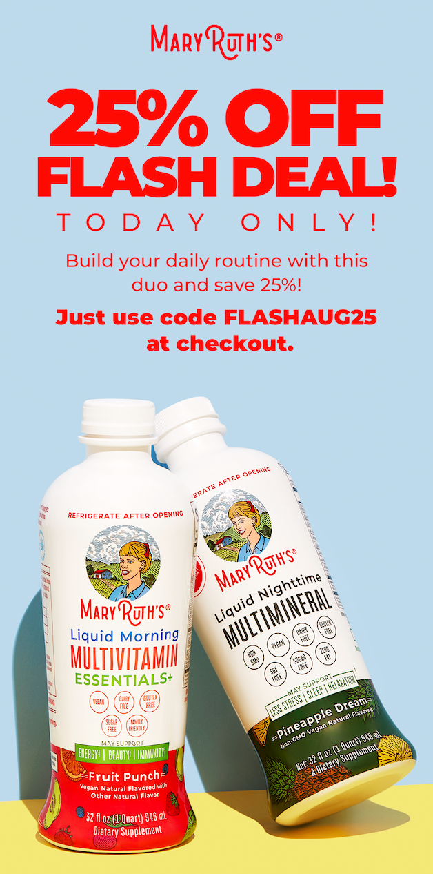 25% Off Flash Deal!