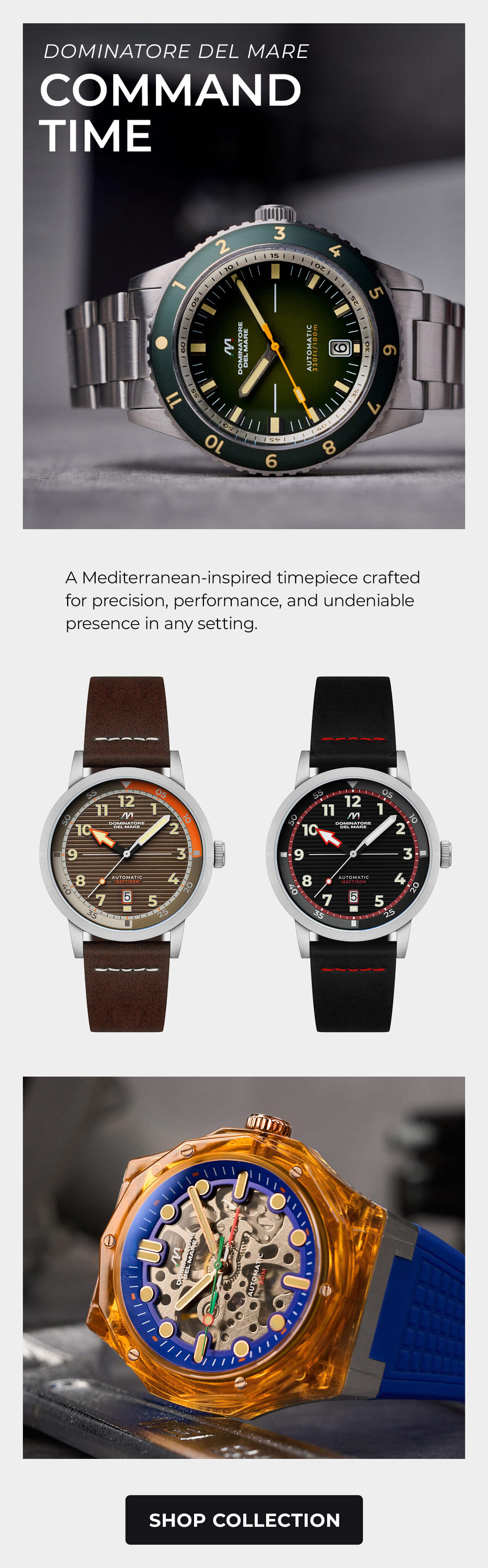 Dominatore Del Mare Timepieces