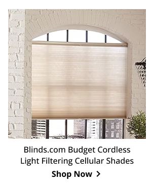 Blinds.com Budget Cordless Light Filtering Cellular Shades | Shop Now >