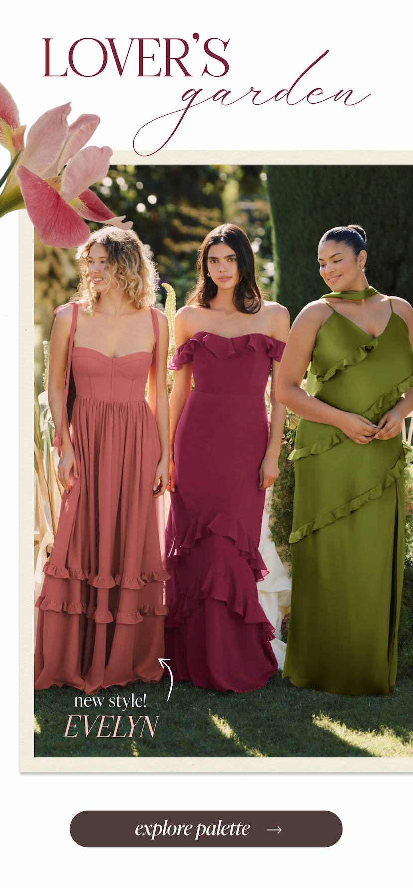 LOVER'S garden | explore palette