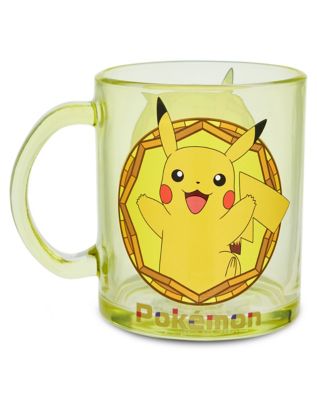 Pikachu Spark Glass Coffee Mug 20 oz. - Pokémon