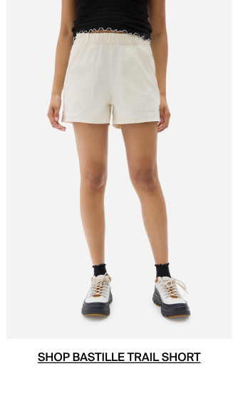 Shop Bastille Trail Short in Oat Milk