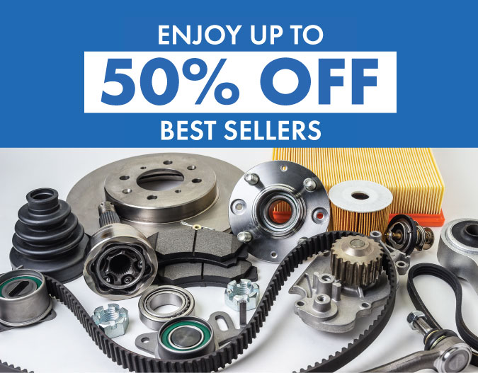 Enjoy up to 50% off best sellers