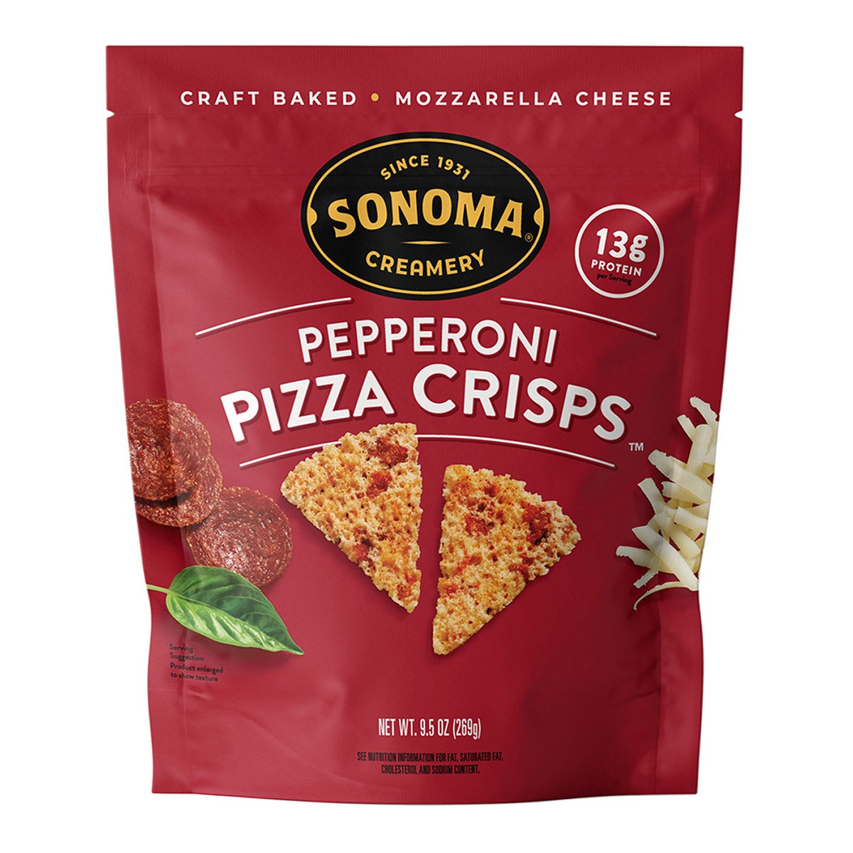 Sonoma Creamery Pepperoni Pizza Crisps
