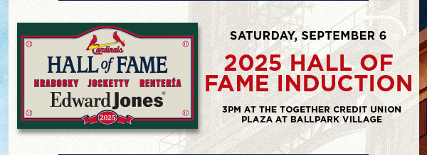 Hall of Fame Induction