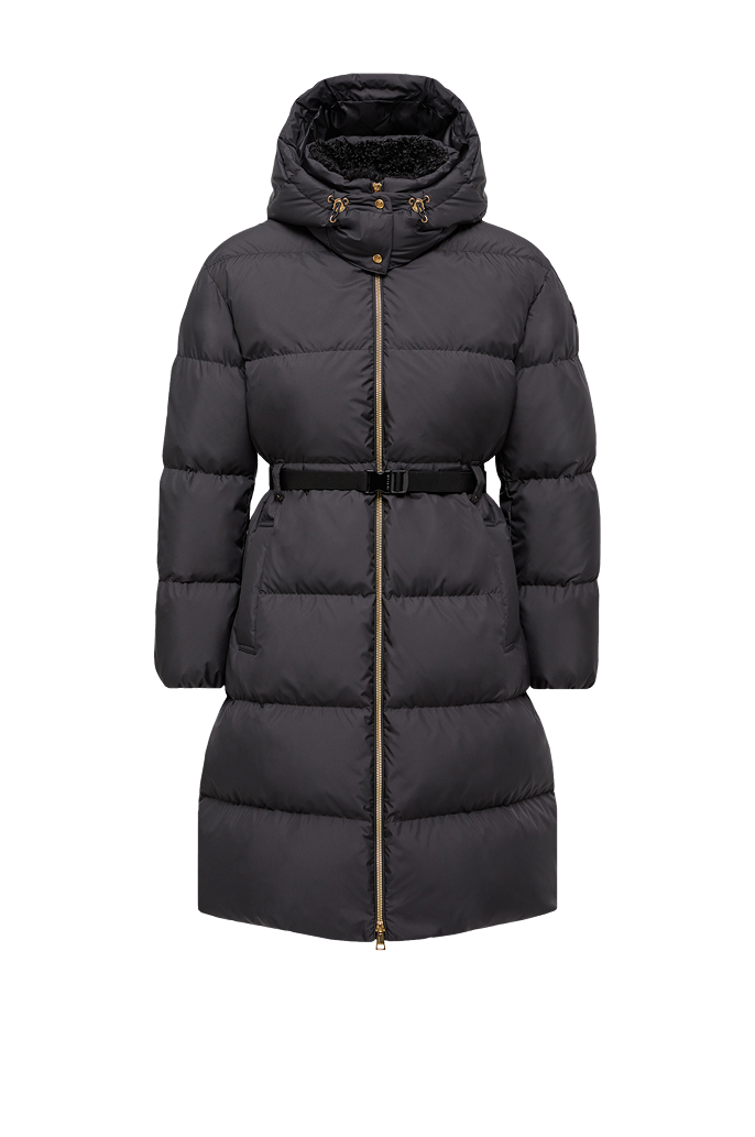 Briant Hooded Long Down Jacket