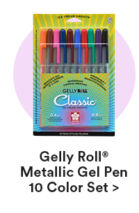 Gelly Roll* Metallic Gel Pen 10 Color Set >