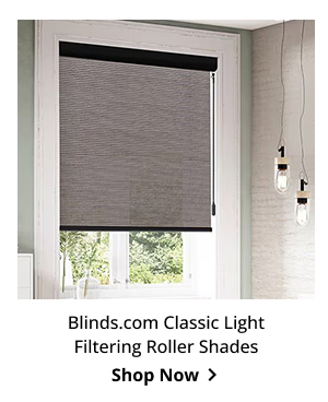 Blinds.com Classic Light Filtering Roller Shades | Shop Now >