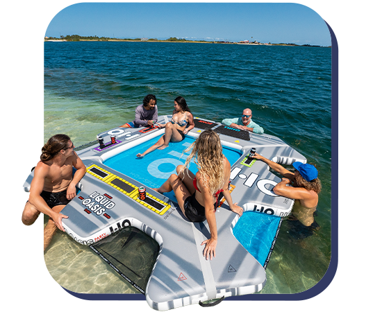HO Sports Liquid Oasis 10’ Inflatable Lounge