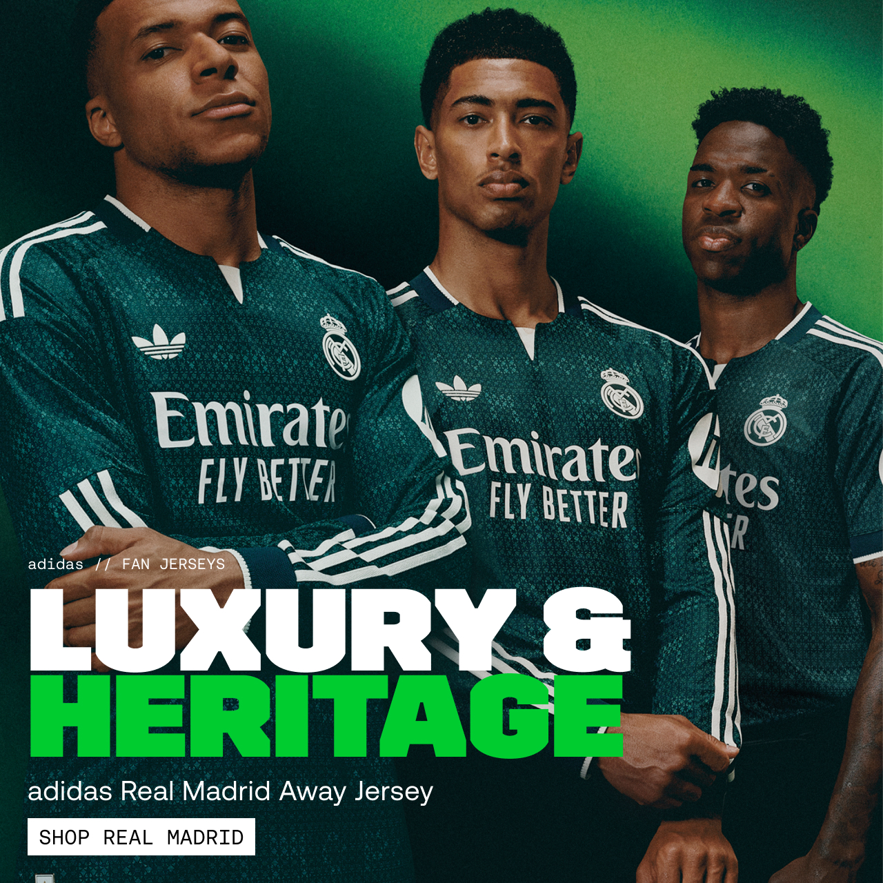NEW adidas Real Madrid Away Jersey 
