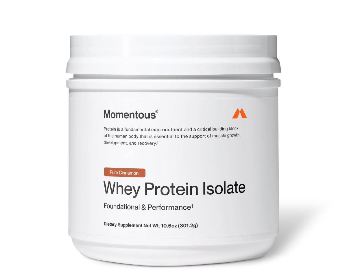 Jar of Pure Cinnamon Whey Protein