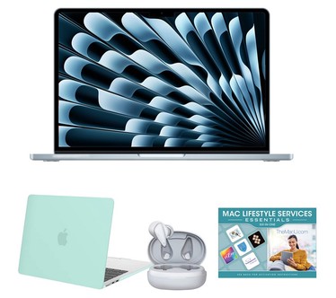 Apple Macbook Air 13" M4 Laptop 256GB SSD w/ Clip Case