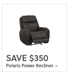 Save $350 on Polaris Power Glider Recliner - Shop Now
