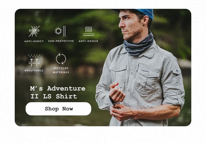 Men's Insect Shield Adventure II Long Sleeved Shirt