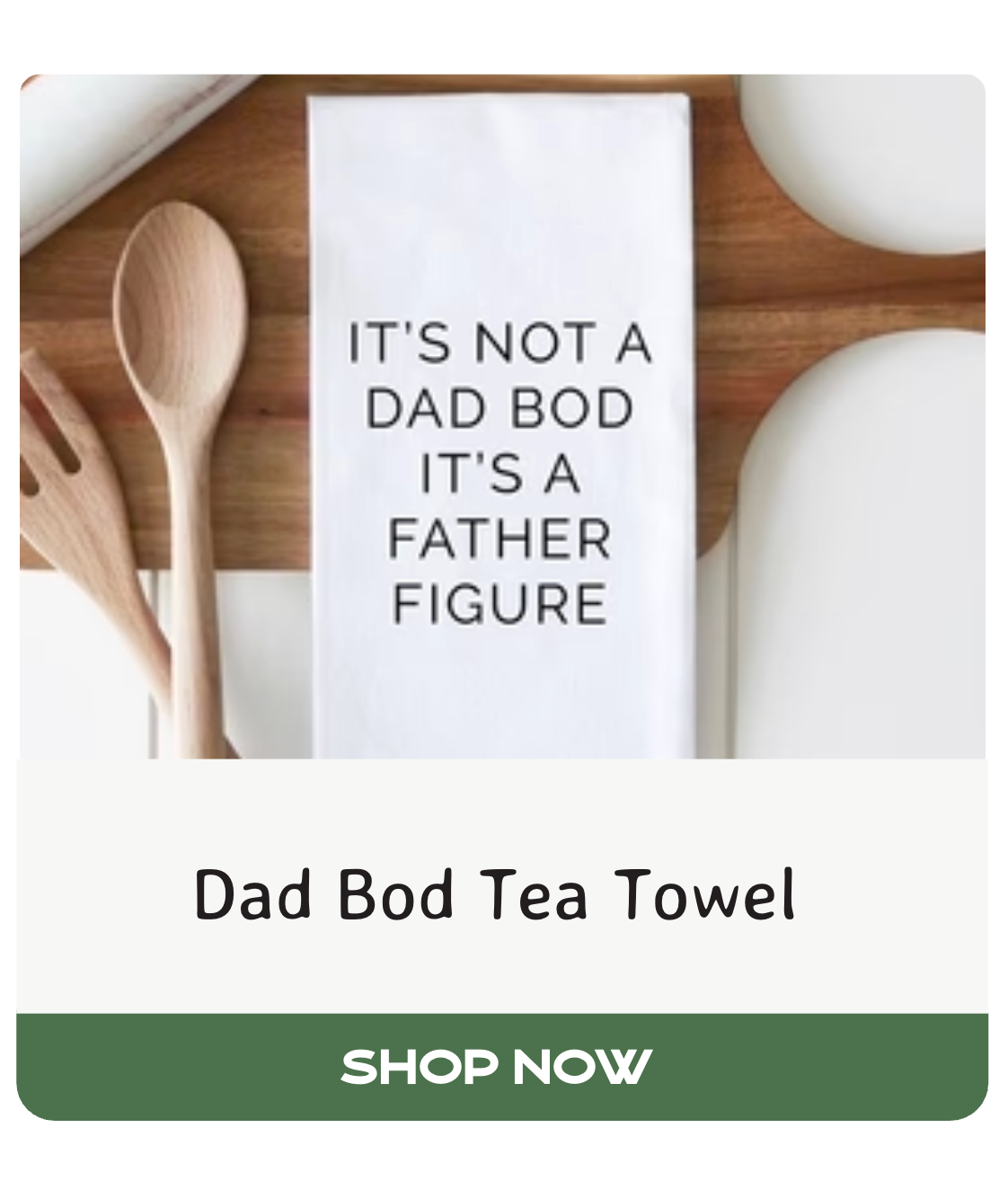 Dad Bod Tea Towel