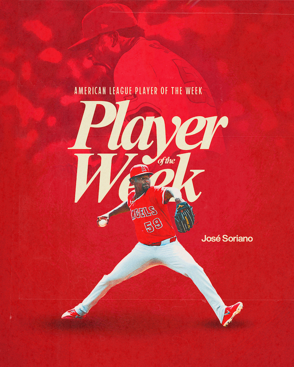 American League Player of the Week - José Soriano