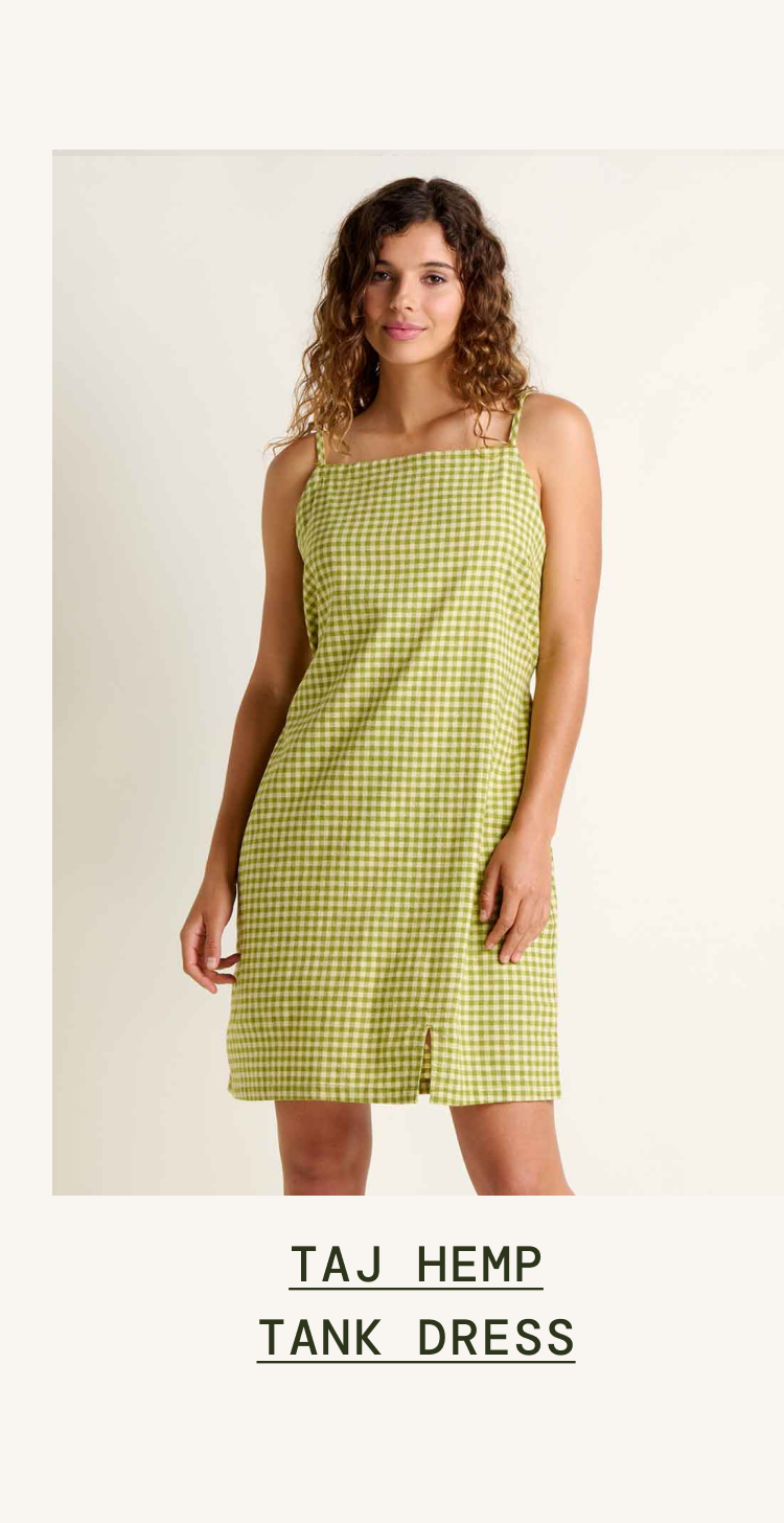 Taj Hemp Tank Dress