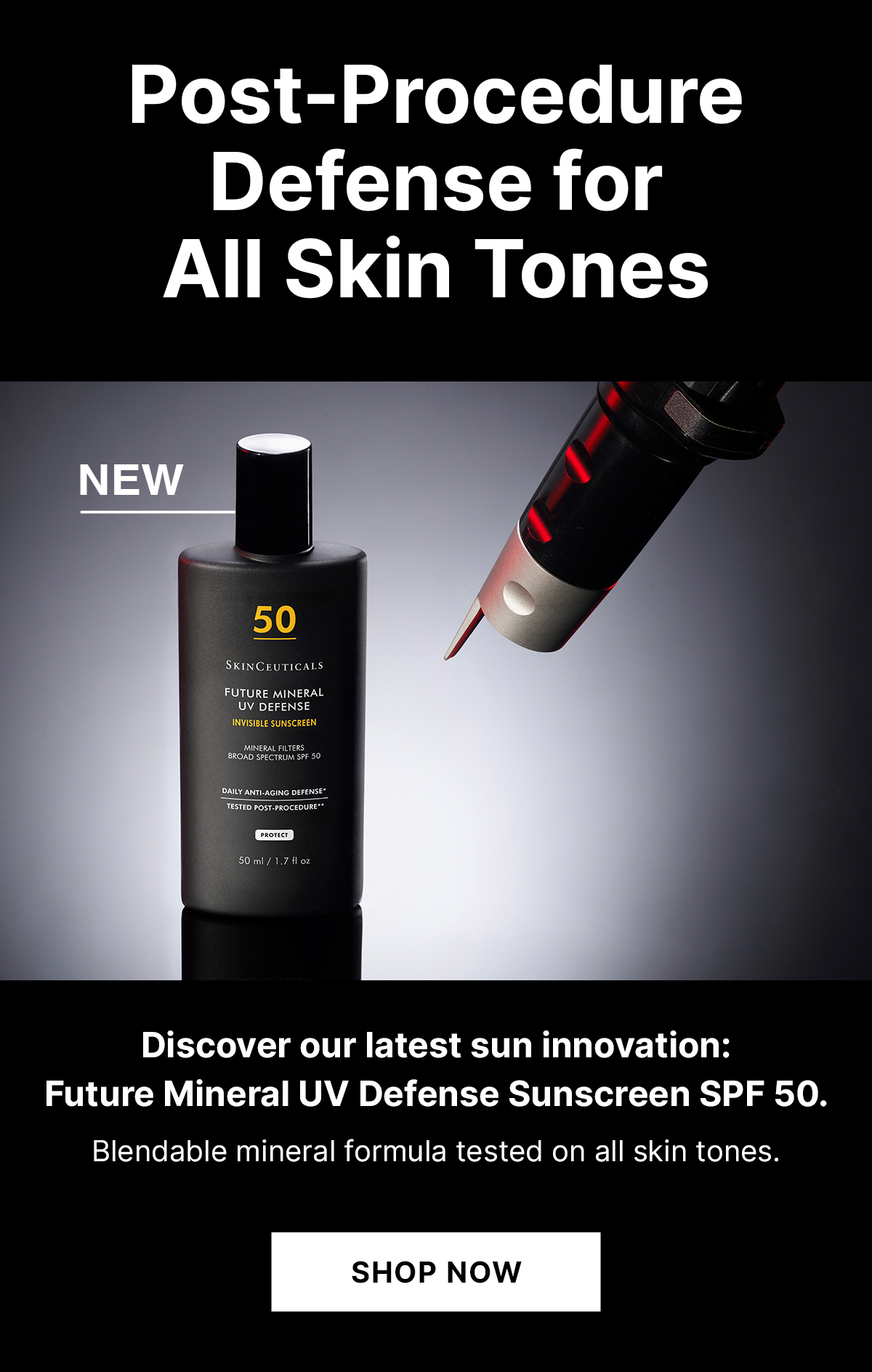 Post-Procedure Defense for All Skin Tones