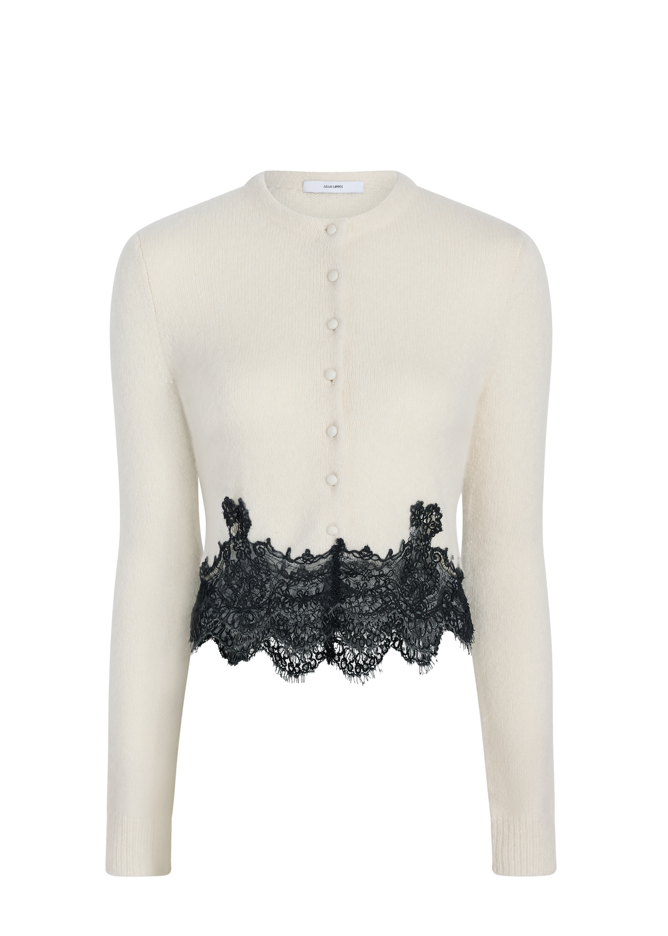 Ghost image of the Briar cardigan in ivory