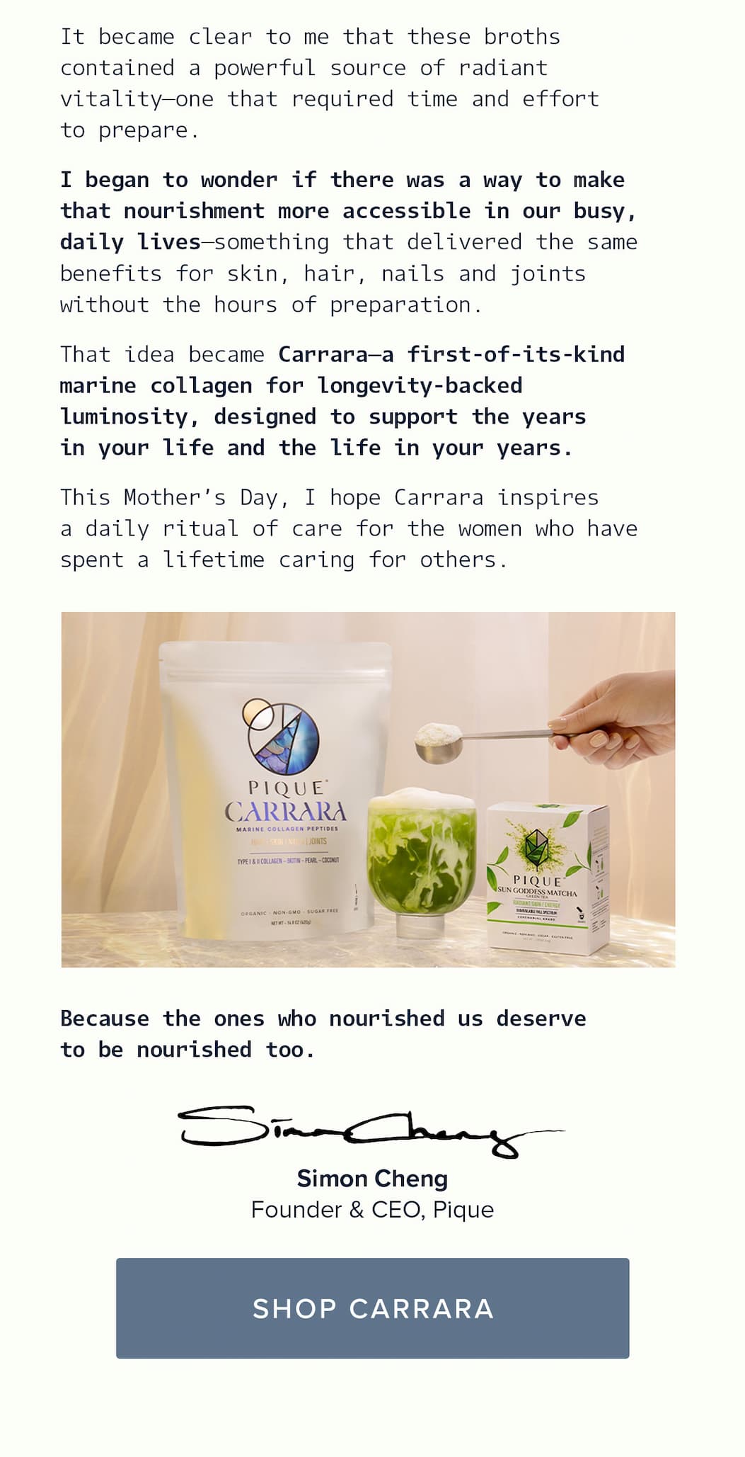 Carrara | Marine Collagen Peptides