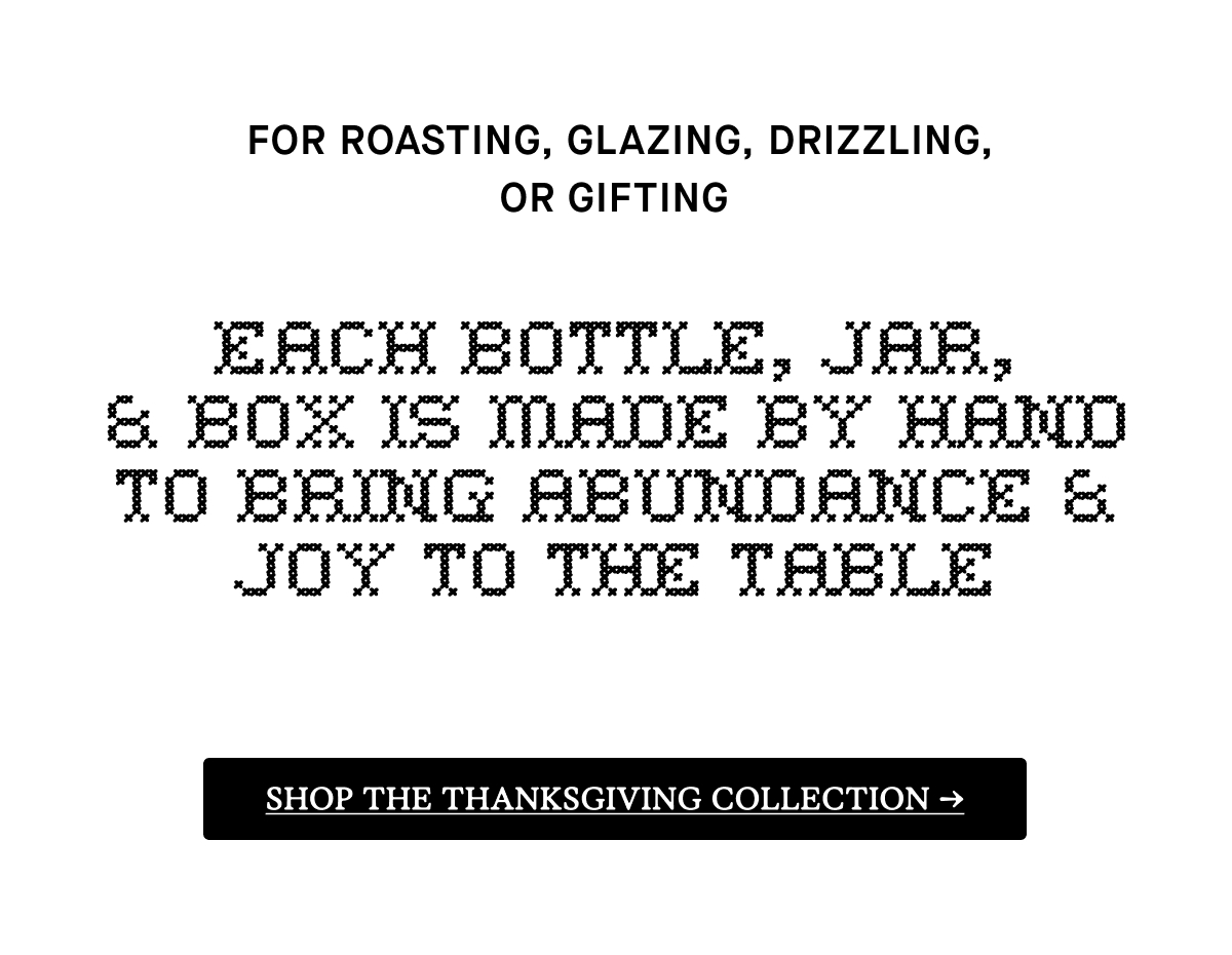 Shop The Thanksgiving Collection