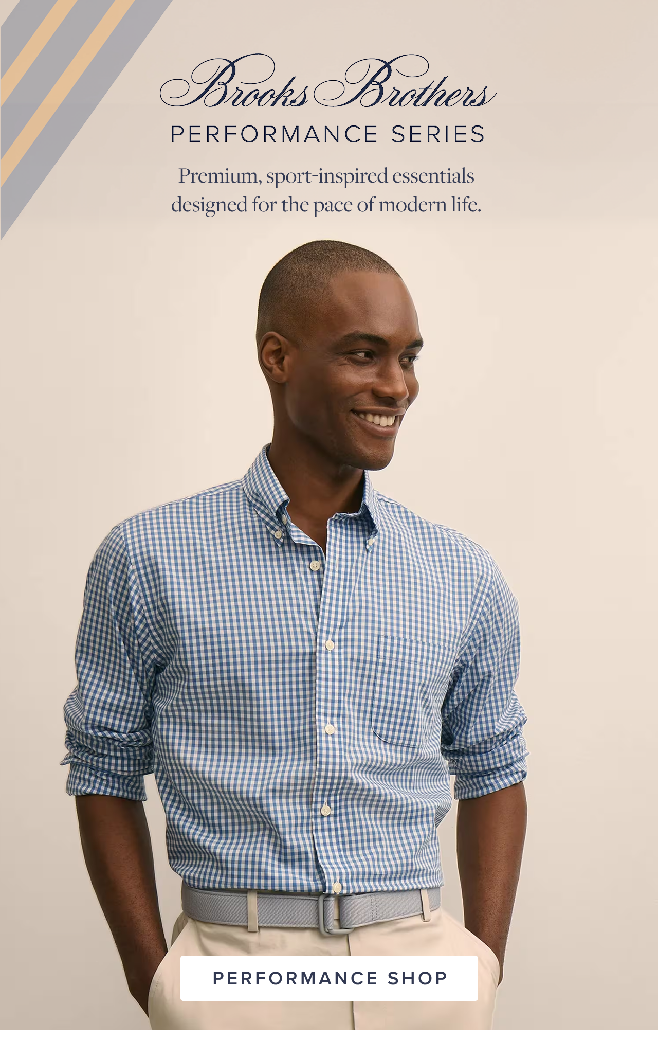 Brooks Brothers Performance Series Performance Shop