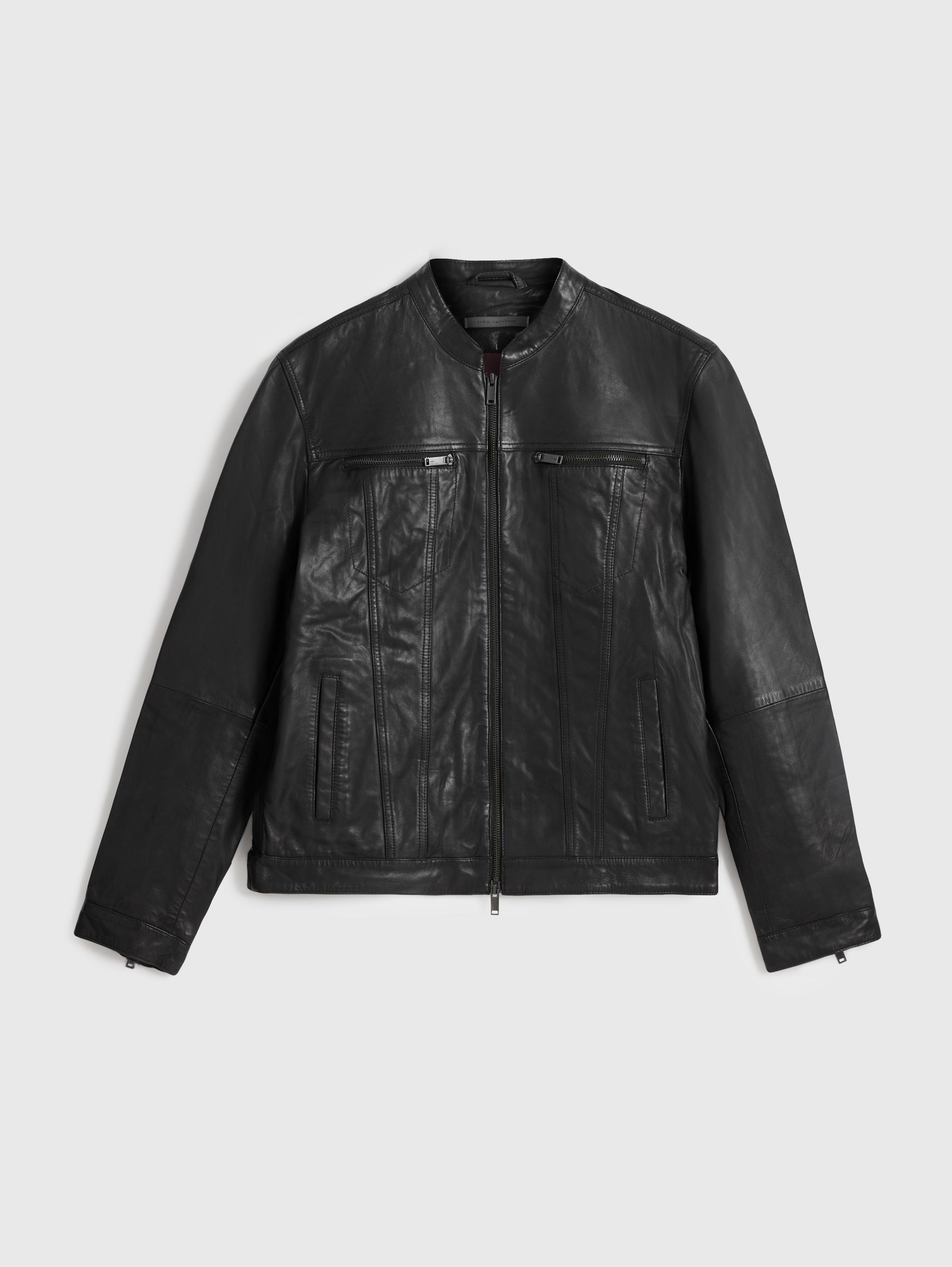 Image of BRANDO BAND COLLAR JACKET