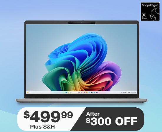 Dell Inspiron 14-inch Copilot+ Laptop $549.99 After $250 OFF Plus S&H