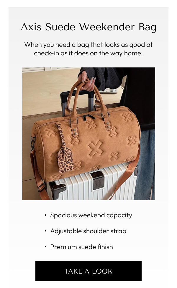 Every trip needs the right bag