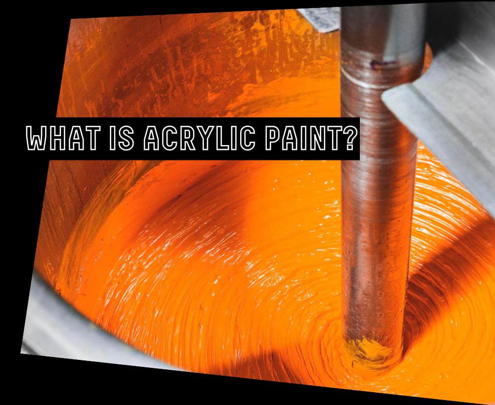 Acrylic paint making