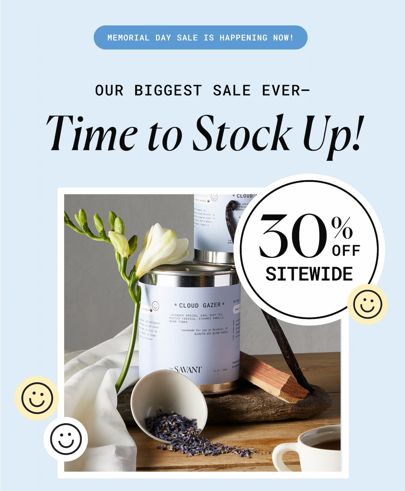 30% off sitewide