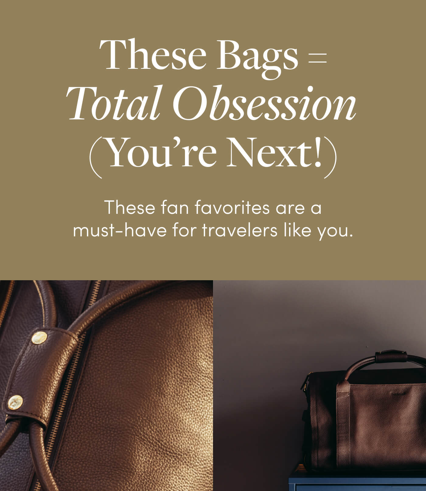 These Bags = Total Obsession (You’re Next!) // These fan favorites are a must-have for travelers like you.