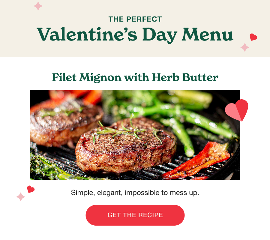 Filet Mignon with Herb Butter 