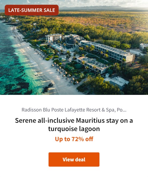 Serene all-inclusive Mauritius stay on a turquoise lagoon