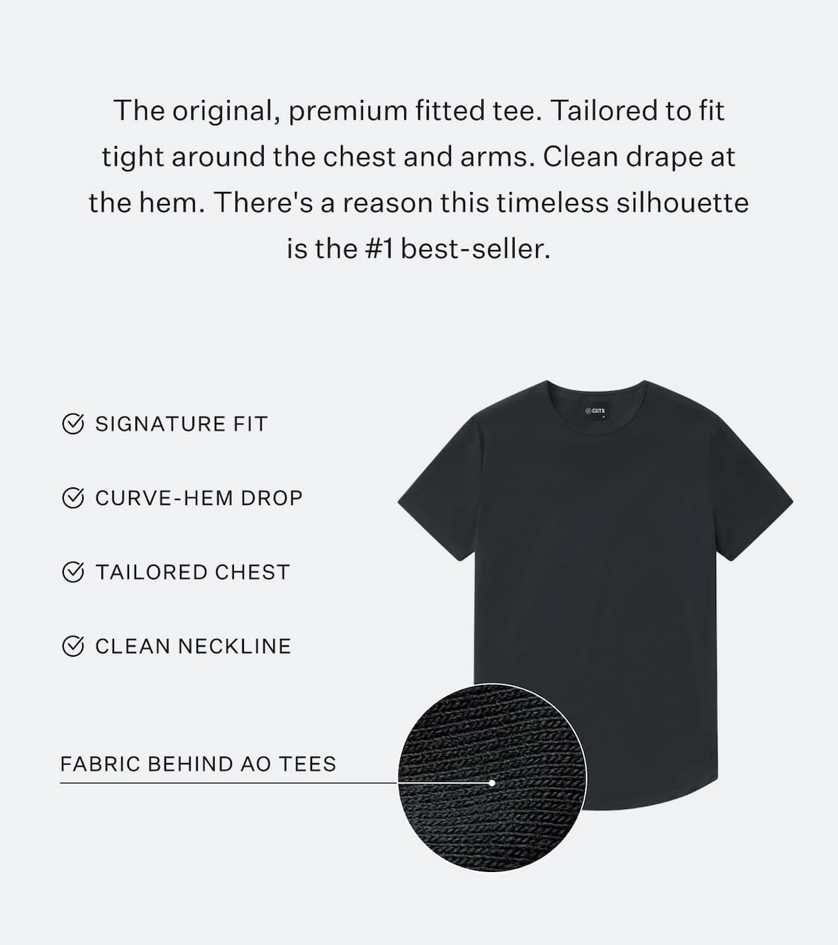 AO Curve-Hem Tee