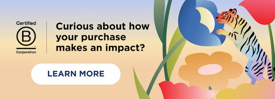 Curious about how your purchase makes an impact?