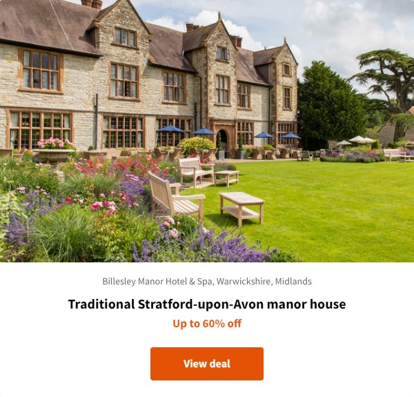 Traditional Stratford-upon-Avon manor house