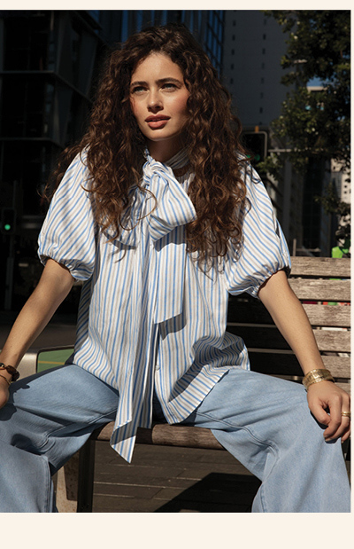 Amy Bow Blouse