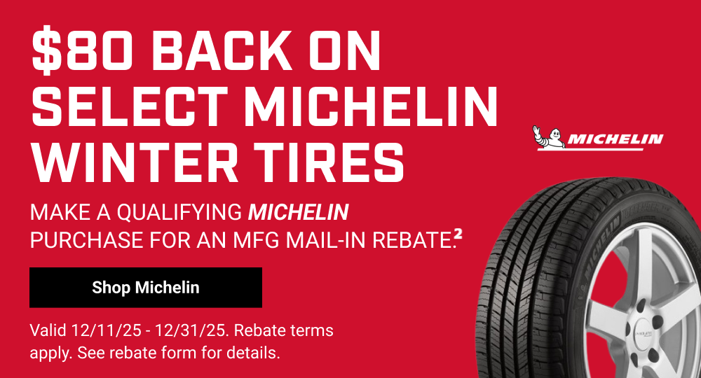 $80 BACK ON SELECT MICHELIN TIRES(2)